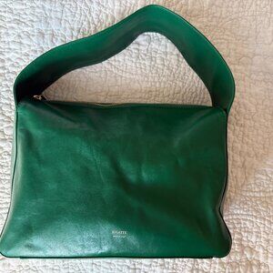 Khaite Elena Bag in Green Calf Skin